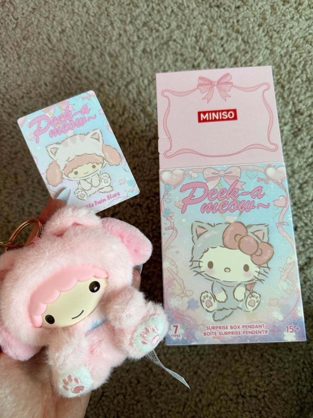 Peek-a Meow OPENED AND CONFIRMED MY MELODY. BRAND NEW BLIND BOX